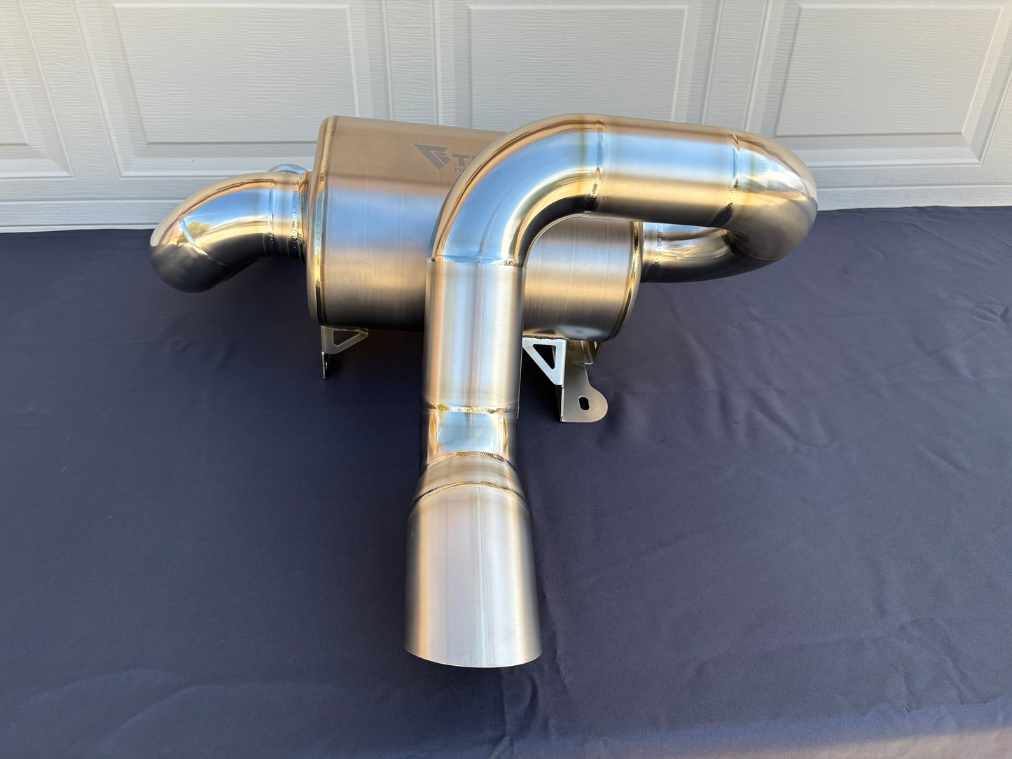 Can Am Maverick R DTF Titanium Exhaust
