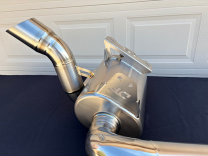 Can Am Maverick R DTF Titanium Exhaust