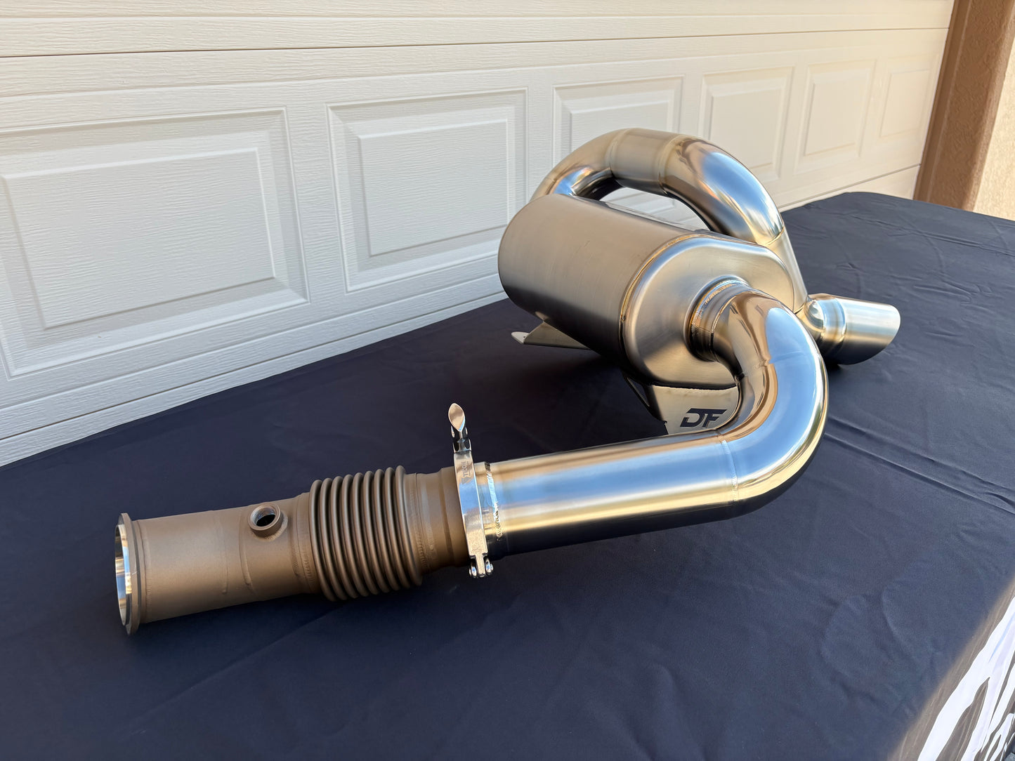 Can Am Maverick R DTF Titanium Exhaust