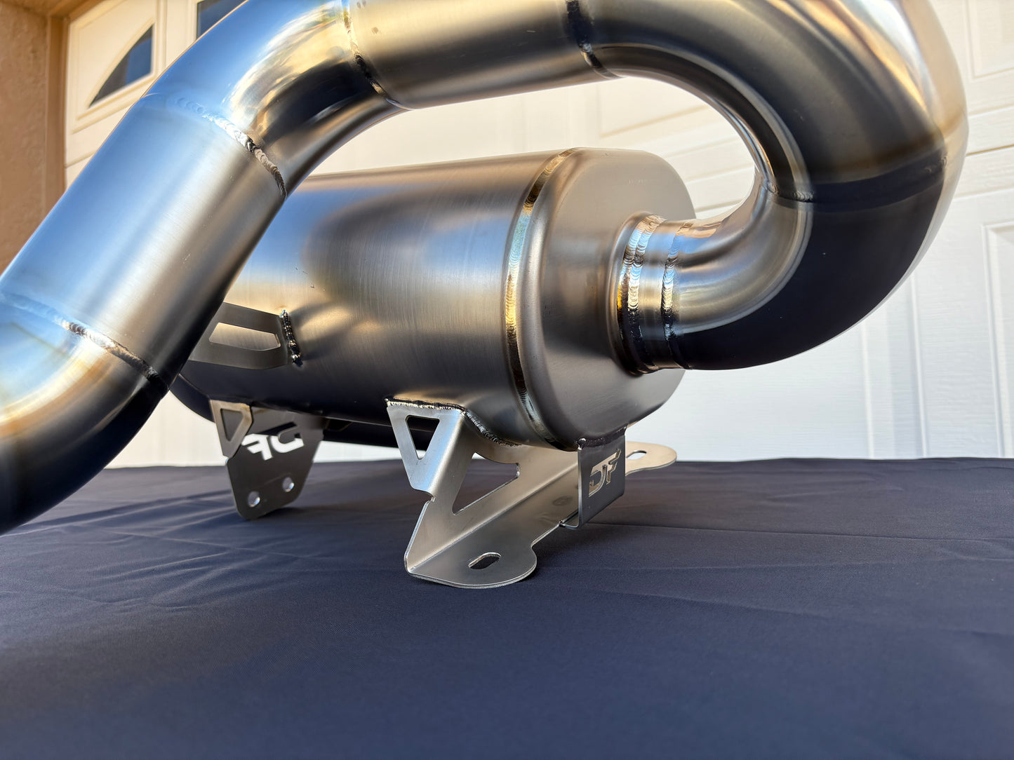 Can Am Maverick R DTF Titanium Exhaust